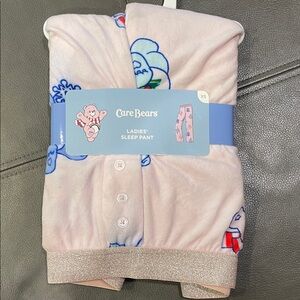 Care Bears Pink Sleep Pants with Blue and Red Accents